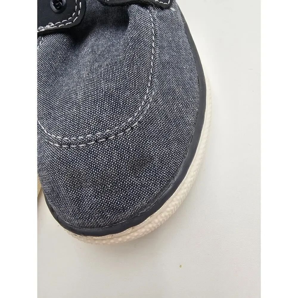 Max + Jake Boy's Size 12 Blue Boat Shoes